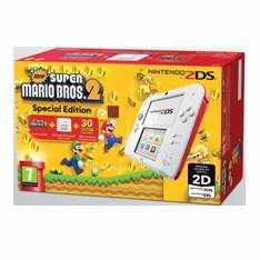 Consola Nintendo 2ds Blanco Rojo  New Super Mario Bros 2 Preinstalado Edicion Limitada